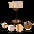 2021 Restaurant Decorative Table Lights Fabric lampshade LED Reading Lamp